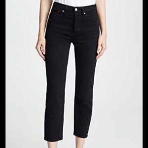 Levis Wedgie Fit Straight black denim